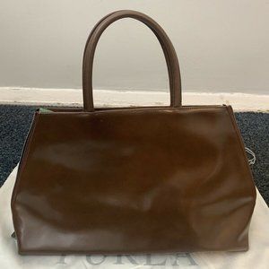 Authentic Genuine Leather Furla Handbag